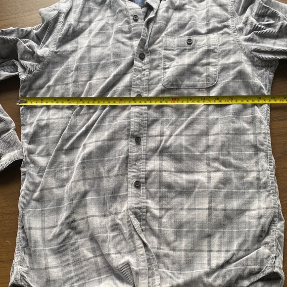 Legacy Copper & Oak small corduroy 100% cotton casual button down plaid - Picture 10 of 12